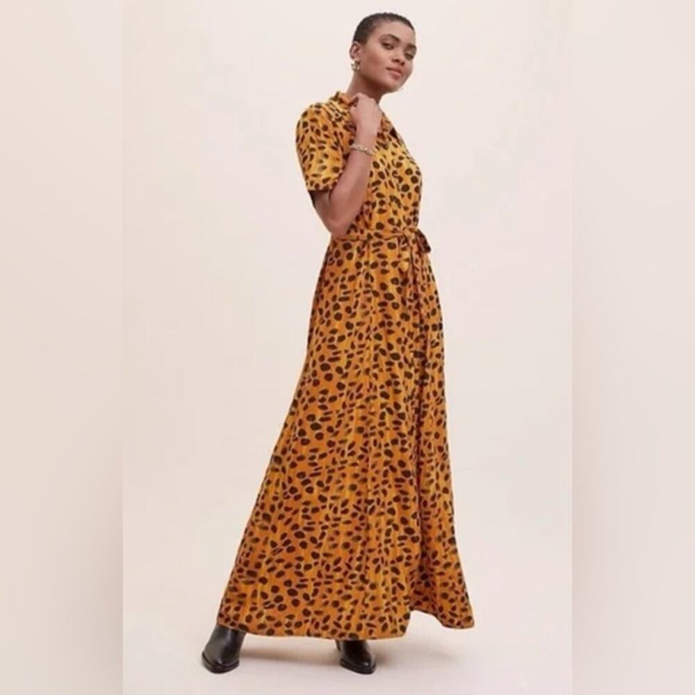 Anthropologie Maxi Dress Porridge Vianne - Picture 7 of 8